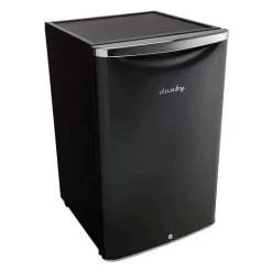 DANBY 4,3 Cu Ft Refrigerator Black Compact - DAR044A6MDB