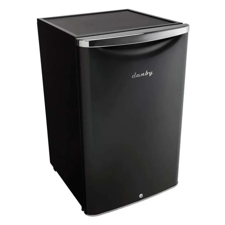 DANBY 4,3 Cu Ft Refrigerator Black Compact - DAR044A6MDB