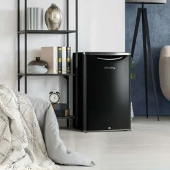 DANBY 4,3 Cu Ft Refrigerator Black Compact - DAR044A6MDB