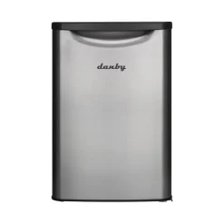 DANBY 2,6 Cu Ft Refrigerator Stainless Compact - DAR026A2BSLD