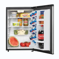 DANBY 2,6 Cu Ft Refrigerator Stainless Compact - DAR026A2BSLD