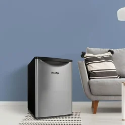 DANBY 2,6 Cu Ft Refrigerator Stainless Compact - DAR026A2BSLD