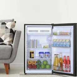 DANBY 4,4 Cu Ft Refrigerator Black Compact - DCR044B1BM