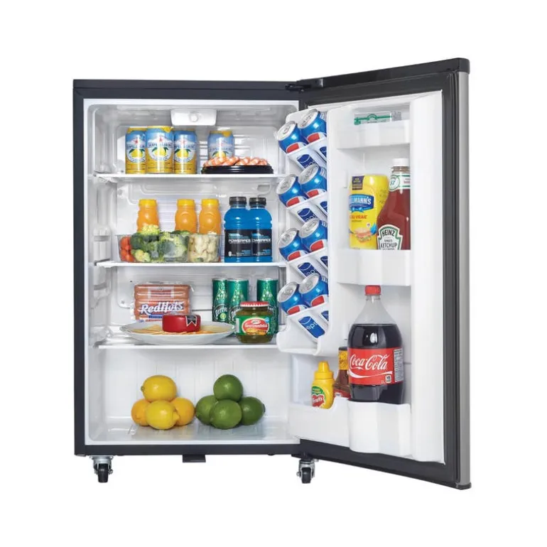 DANBY 4,4 Cu Ft Refrigerator Stainless Compact - DAR044A6BSLD