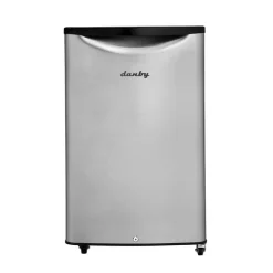 DANBY 4,4 Cu Ft Refrigerator Stainless Compact - DAR044A6BSLD