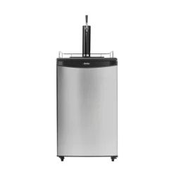 DANBY 5.4 cu. ft. Single Tap Keg Cooler Stainless 21" - DKC054A1BSLD
