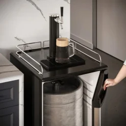 DANBY 5.4 cu. ft. Single Tap Keg Cooler Stainless 21