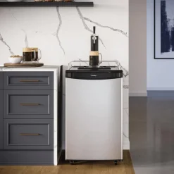DANBY 5.4 cu. ft. Single Tap Keg Cooler Stainless 21