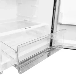 DANBY 28 in 14,2 Cu ft Refrigerator Stainless Top Freezer - DFF142E1SSDB