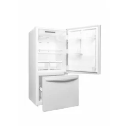 DANBY 30 In 18.7 Cu ft Refrigerator White Bottom Freezer - DBM187E1WDB