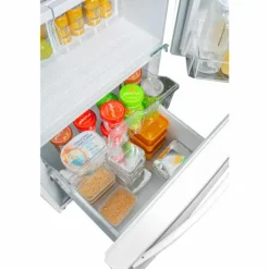 DANBY 30 In 18.7 Cu ft Refrigerator White Bottom Freezer - DBM187E1WDB