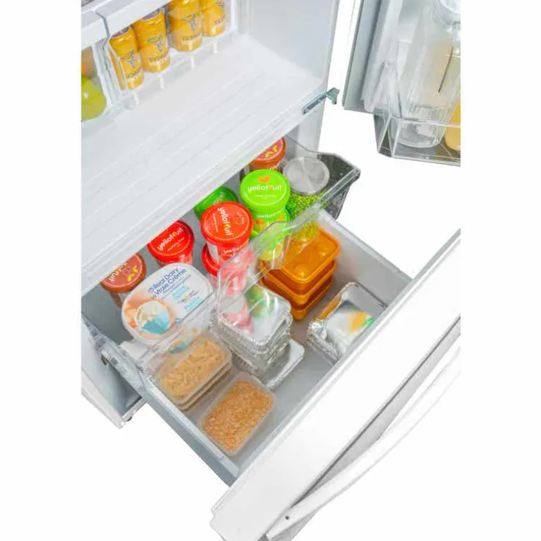 DANBY 30 In 18.7 Cu ft Refrigerator White Bottom Freezer - DBM187E1WDB