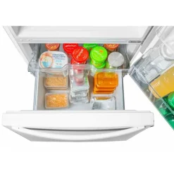 DANBY 30 In 18.7 Cu ft Refrigerator White Bottom Freezer - DBM187E1WDB
