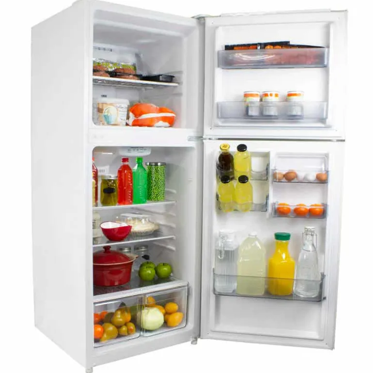 DANBY 24 In 10,1 Cu Ft Refrigerator White Top Freezer - DFF101B2WDB