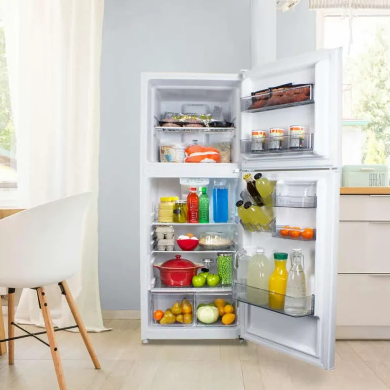 DANBY 24 In 10,1 Cu Ft Refrigerator White Top Freezer - DFF101B2WDB