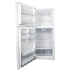 DANBY 24 in 11 Cu ft Refrigerator White Top Freezer - DFF116B2WDBL