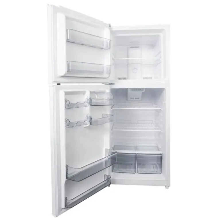 DANBY 24 in 11 Cu ft Refrigerator White Top Freezer - DFF116B2WDBL