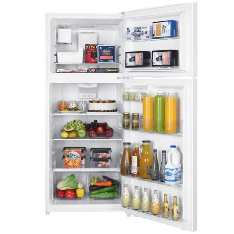 DANBY 28 in 18 Cu ft Refrigerator White Top Freezer - DFF176B1WDB
