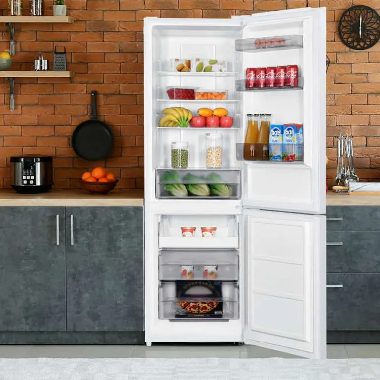 DANBY 24 In 10 Cu Ft Refrigerator White Bottom Freezer - DBMF100B1WDB