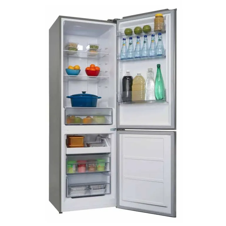 DANBY 25 In 10 Cu Ft Refrigerator Stainless Bottom Freezer - DBMF100B1SLDB