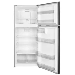 DANBY 28 in 18 Cu ft Refrigerator Stainless Top Freezer - DFF176B1SLDB