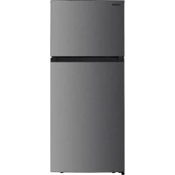DANBY 28 in 18 Cu ft Refrigerator Stainless Top Freezer - DFF176B1SLDB