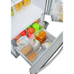 DANBY 31 In 18.7 Cu ft Refrigerator Stainless Bottom Freezer - DBM187E1SSDB