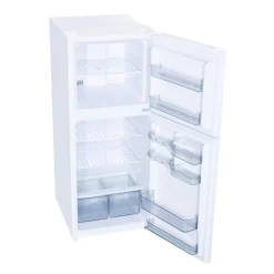 DANBY 24 in 11 Cu ft Refrigerator White Top Freezer - DFF116B2WDBR