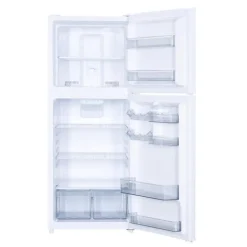 DANBY 24 in 11 Cu ft Refrigerator White Top Freezer - DFF116B2WDBR
