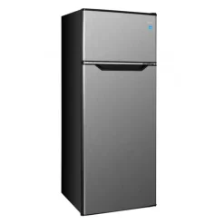DANBY 22 in 7,4 Cu ft Refrigerator Stainless Top Freezer - DPF074B2BSLD