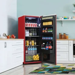 DANBY 24 In 11 Cu ft Refrigerator Red All refrigerator - DAR110A3LDB
