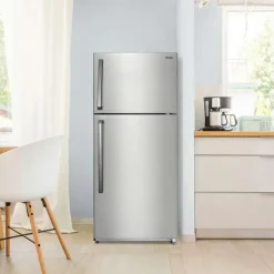 DANBY 30 In 18 Cu ft Refrigerator Stainless Top Freezer - DFF180E2SSDB