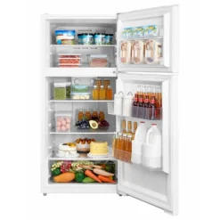 DANBY 28 in 14,2 Cu ft Refrigerator White Top Freezer - DFF142E1WDB