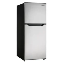 DANBY 24 in 11,6 Cu ft Refrigerator Stainless Top Freezer - DFF116B2SSDB