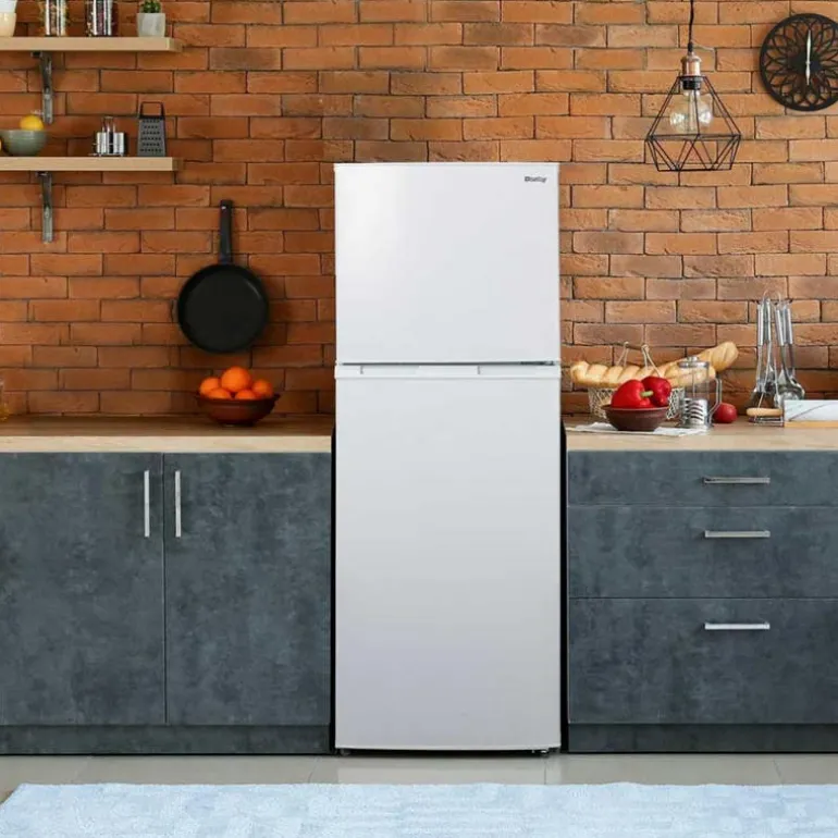 DANBY 24 in 10,1 Cu ft Refrigerator White Top Freezer - DFF101B1WDB