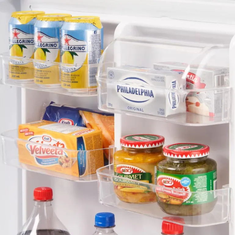 DANBY 24 in 10,1 Cu ft Refrigerator White Top Freezer - DFF101B1WDB