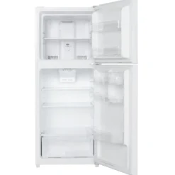 DANBY 24 in 10,1 Cu ft Refrigerator White Top Freezer - DFF101B1WDB