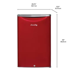 DANBY 21 In 4,4 pi3 Refrigerator Red Compact - DAR044A6LDB