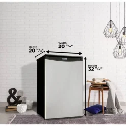 DANBY 21 In 4,4 pi3 Refrigerator Stainless Compact - DAR044A4BSSDD
