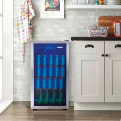 DANBY Beverage Center Stainless 18