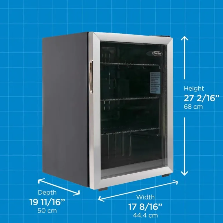 DANBY Beverage Center Stainless 17.5" - DBC026A1BSSDB