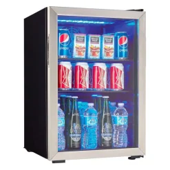DANBY Beverage Center Stainless 17.5