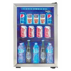 DANBY Beverage Center Stainless 17.5