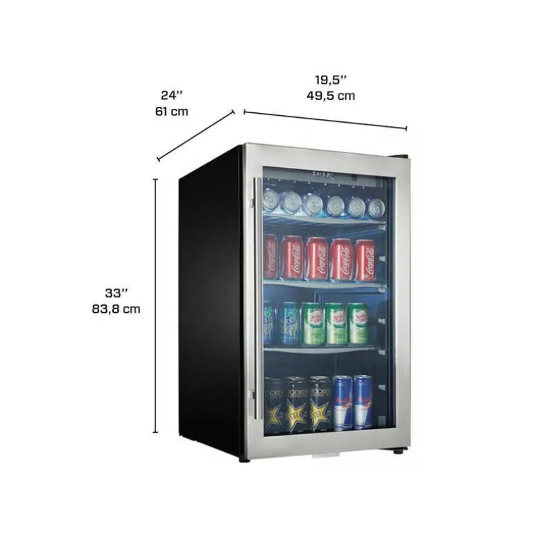 DANBY Beverage Center Stainless 19.5" - DBC434A1BSSDD