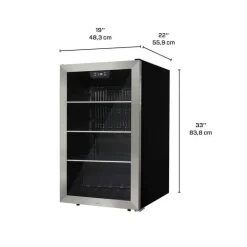 DANBY Beverage Center Stainless 19" - DBC045L1SS