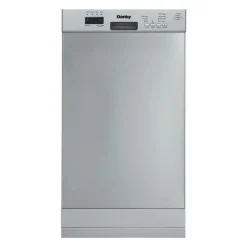 DANBY Dishwasher Built-In Stainless 18" 51dB - DDW18D1ESS