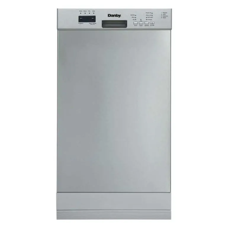 DANBY Dishwasher Built-In Stainless 18" 51dB - DDW18D1ESS