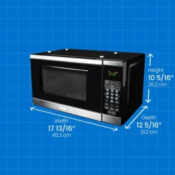 DANBY Microwave Stainless 700 19.5" DDMW007501G1
