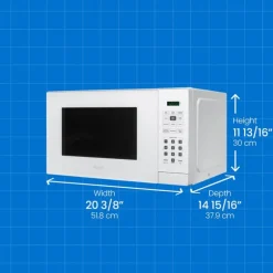 DANBY Microwave White 900 20" DBMW1121BWW