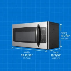 DANBY Microwaves, Stainless, 300 - DOM16A2SSDB